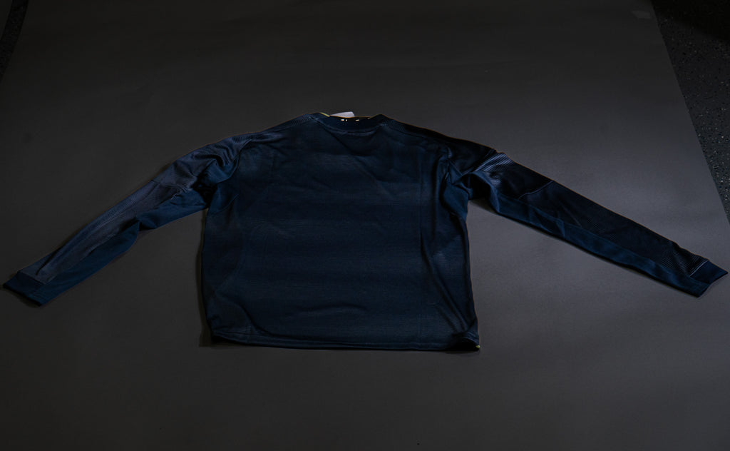 adidas Real Madrid 25/26 Long Sleeve Away Jersey Navy