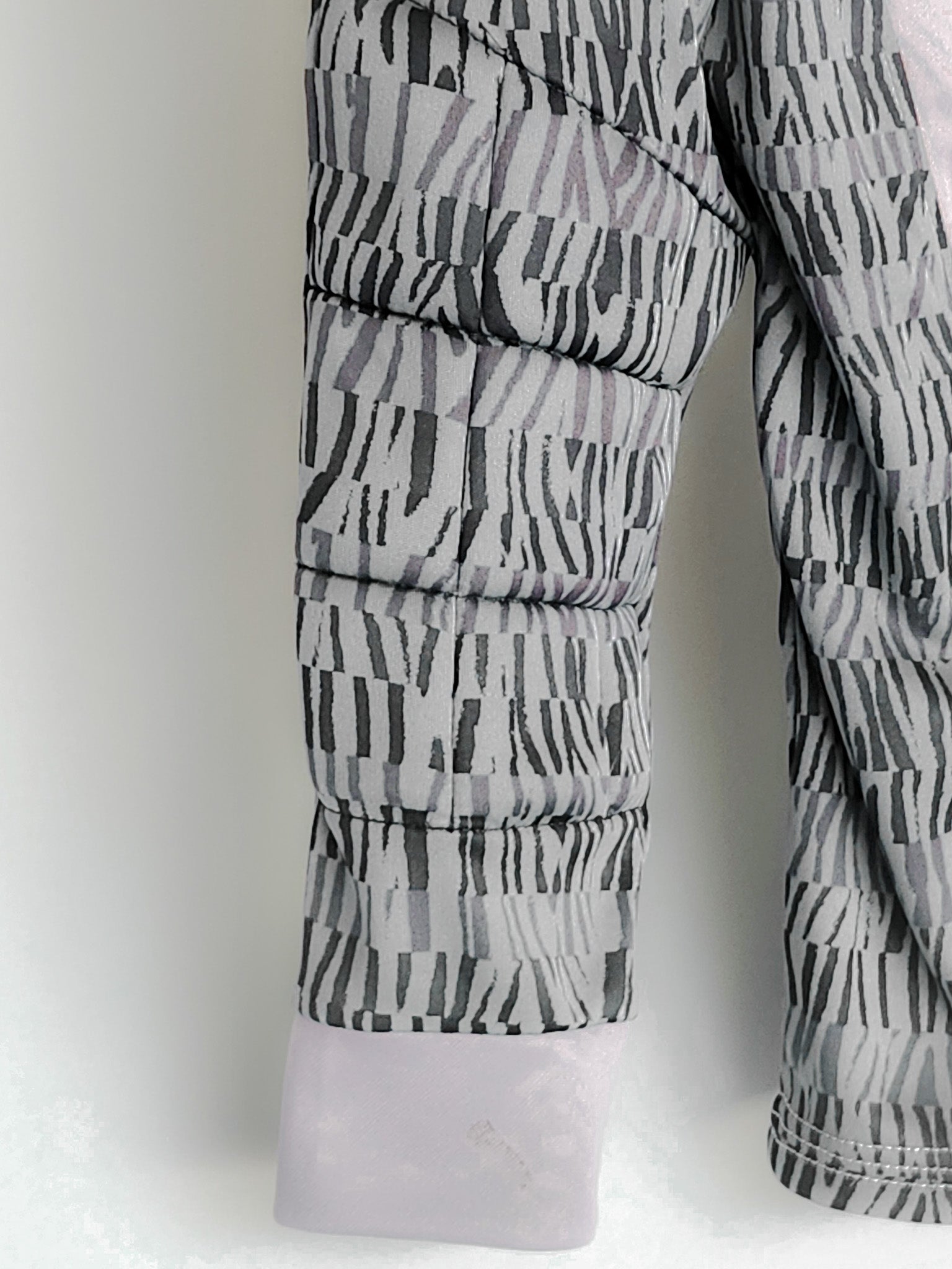 Gray & Black Striped Goalkeeper Jersey