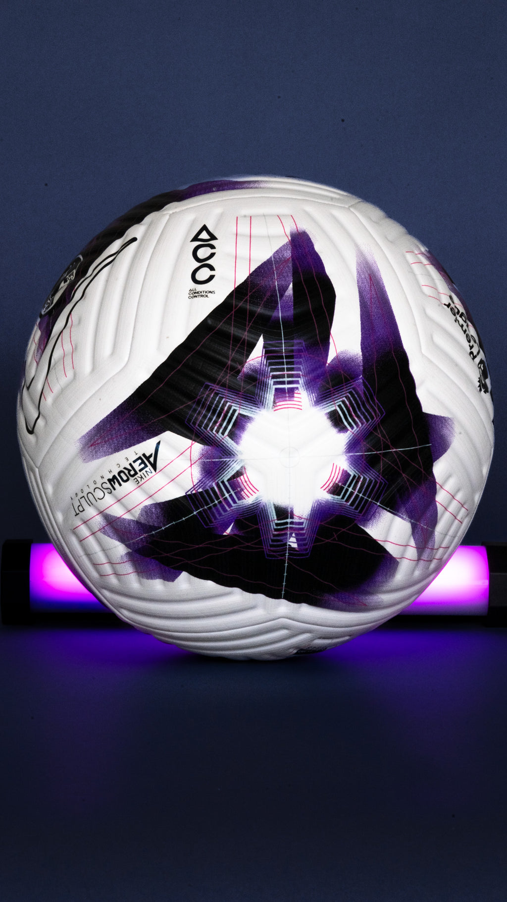 Nike Premier League 2023/24 Flight Official Match Ball White/Purple/Black