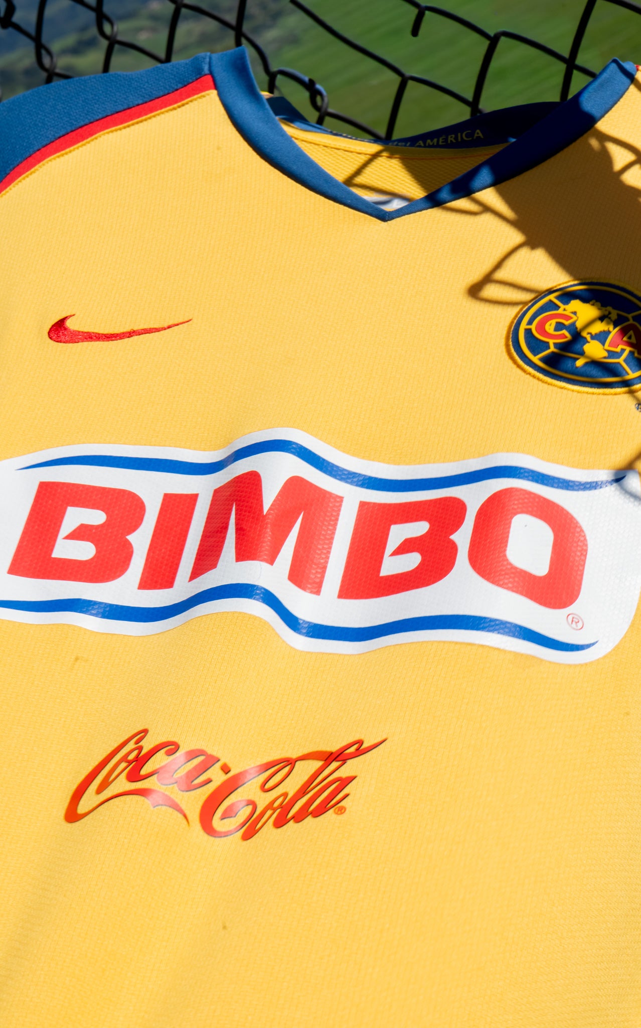 Retro CLUB AMERICA JERSEY 2007 LONG SLEEVE SIZE