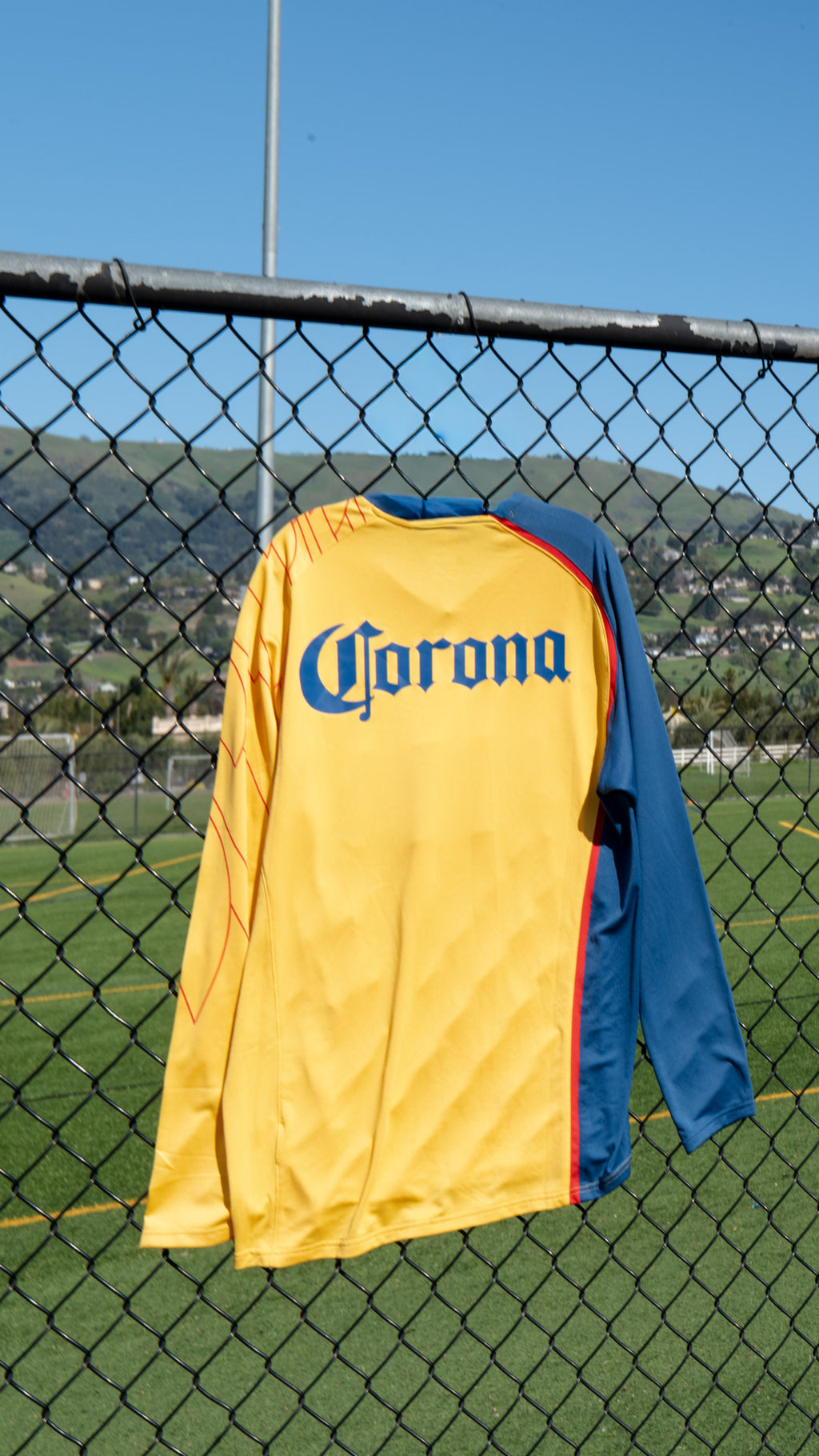 Retro CLUB AMERICA JERSEY 2007 LONG SLEEVE SIZE