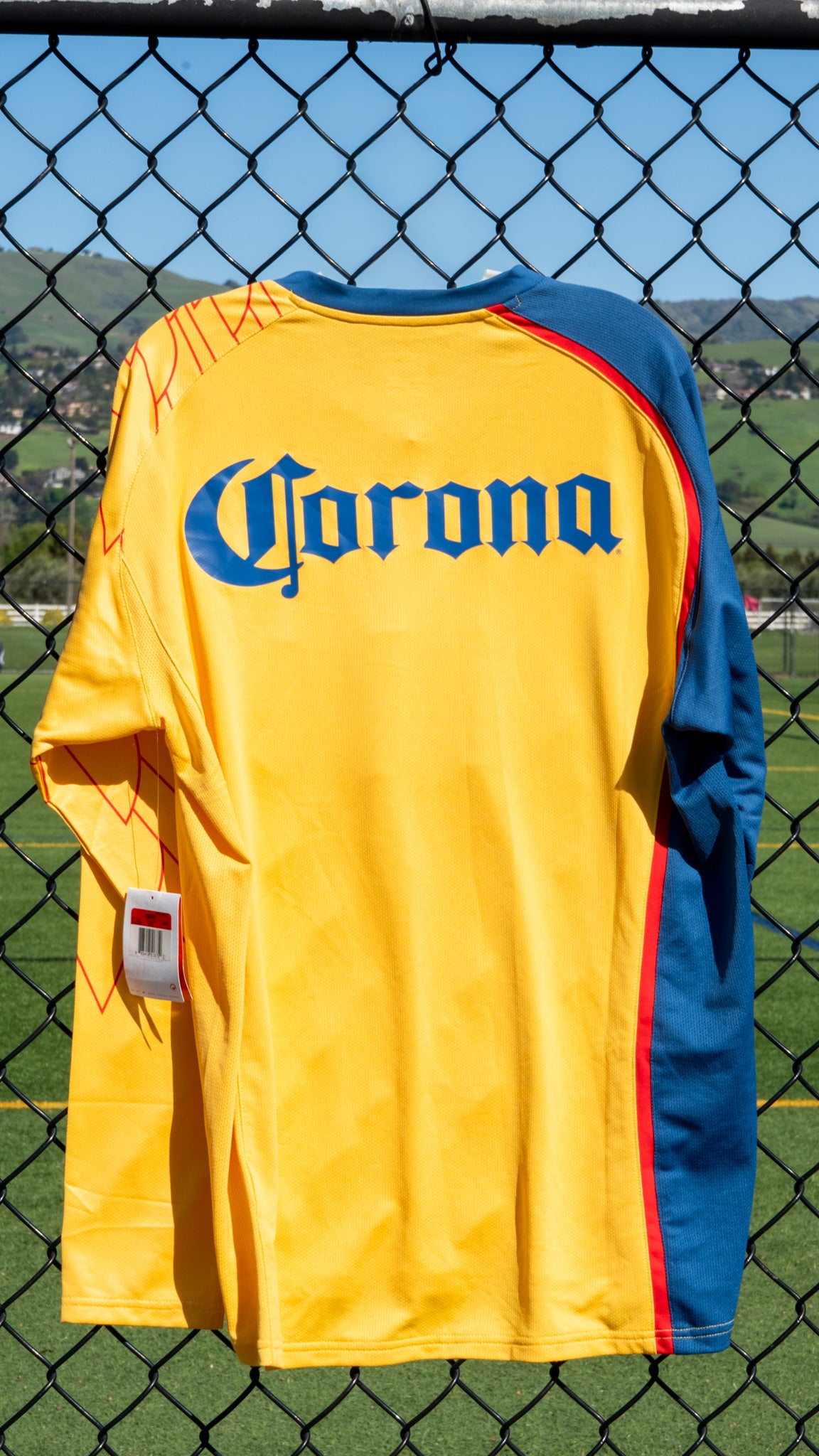 Retro CLUB AMERICA JERSEY 2007 LONG SLEEVE SIZE