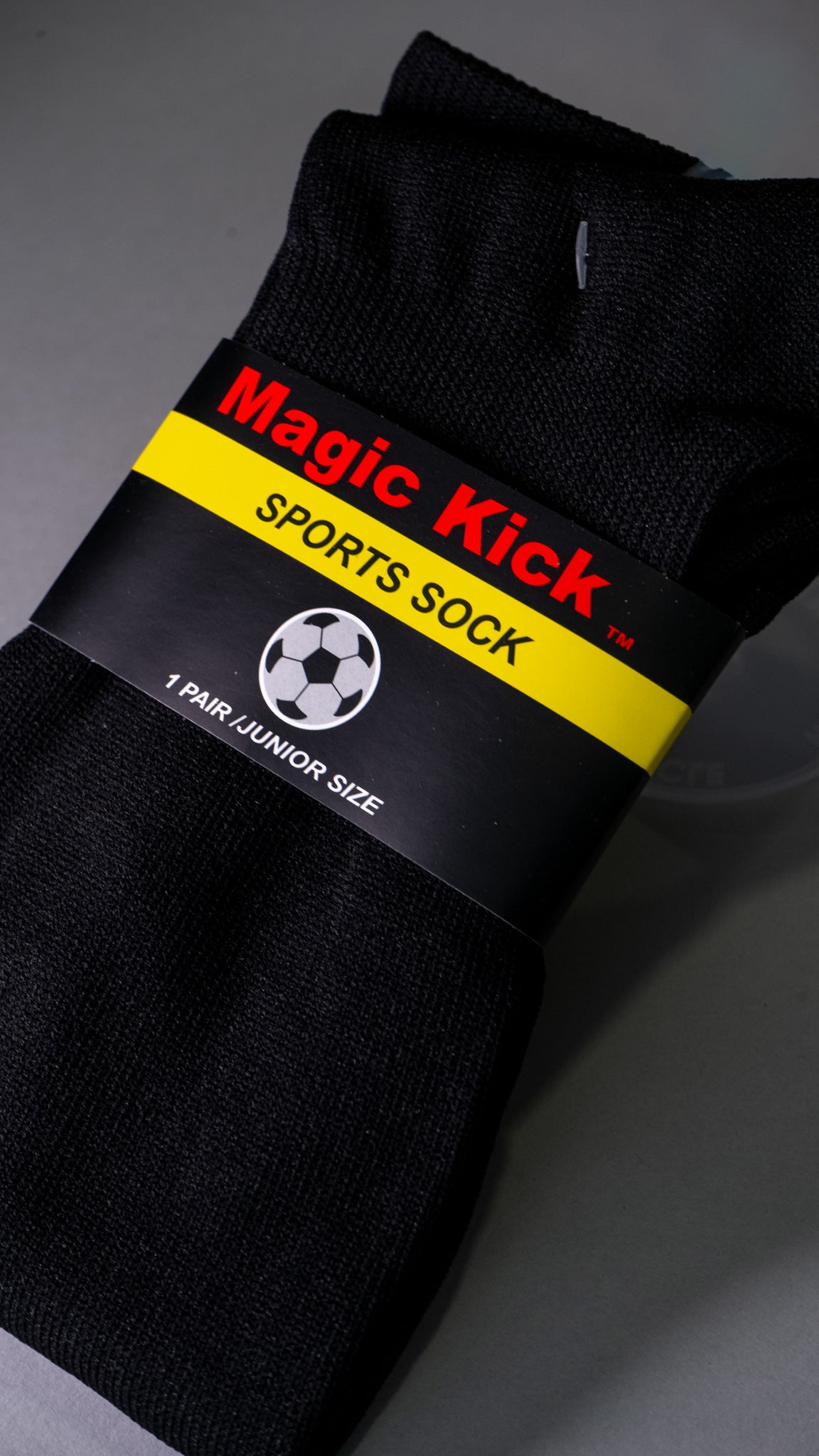 Black Soccer Socks - Magic Kick Sports sock
