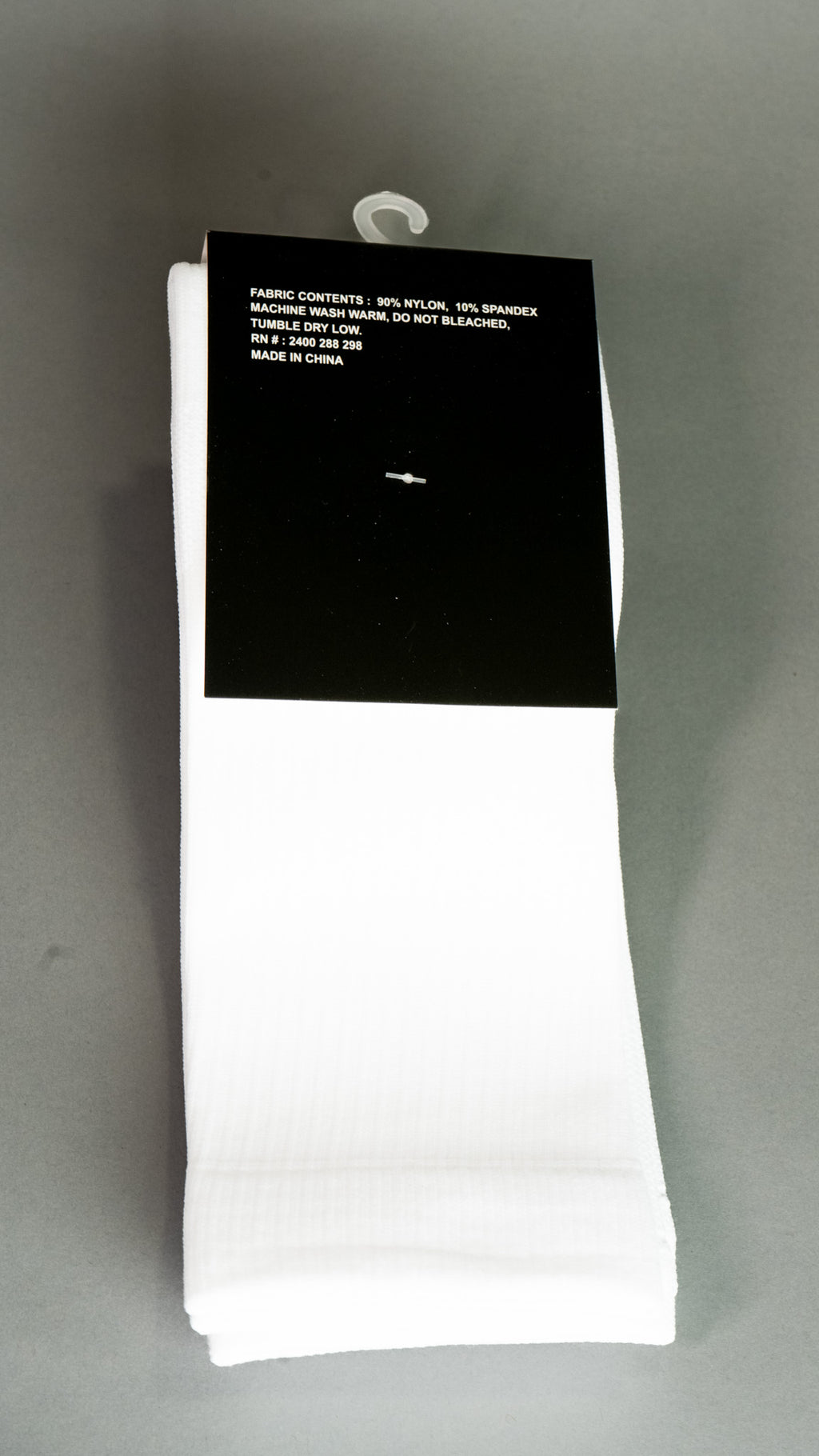 White Soccer Socks