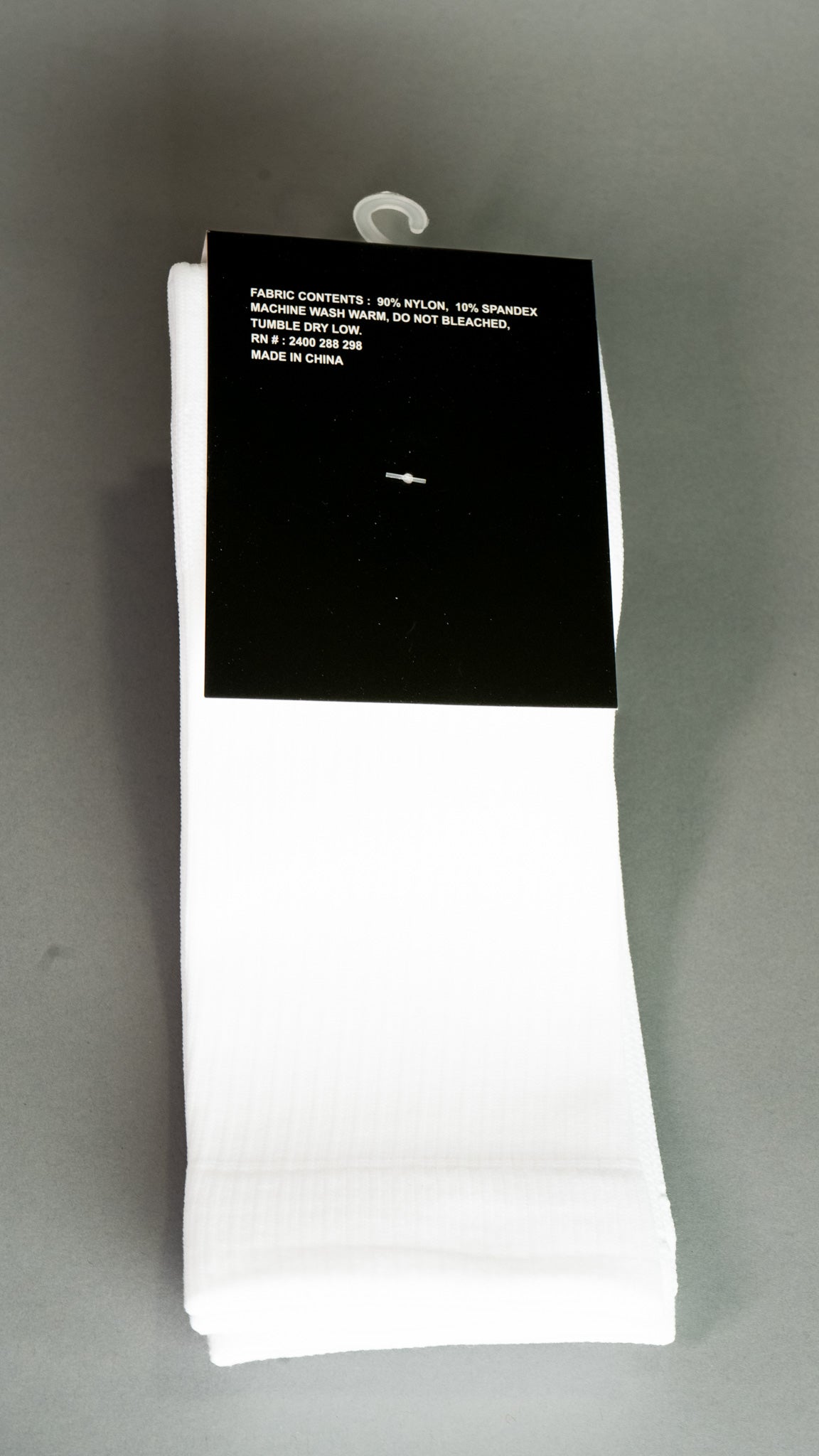 White Soccer Socks