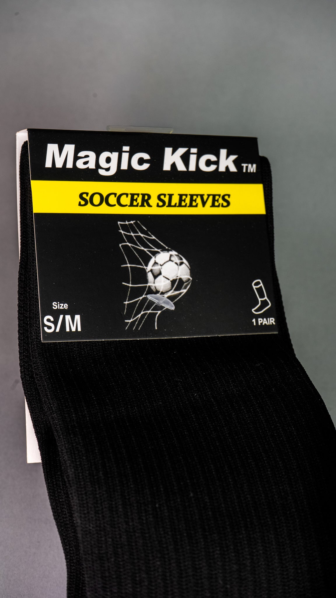 Black Soccer Sleeves -Magic Kick