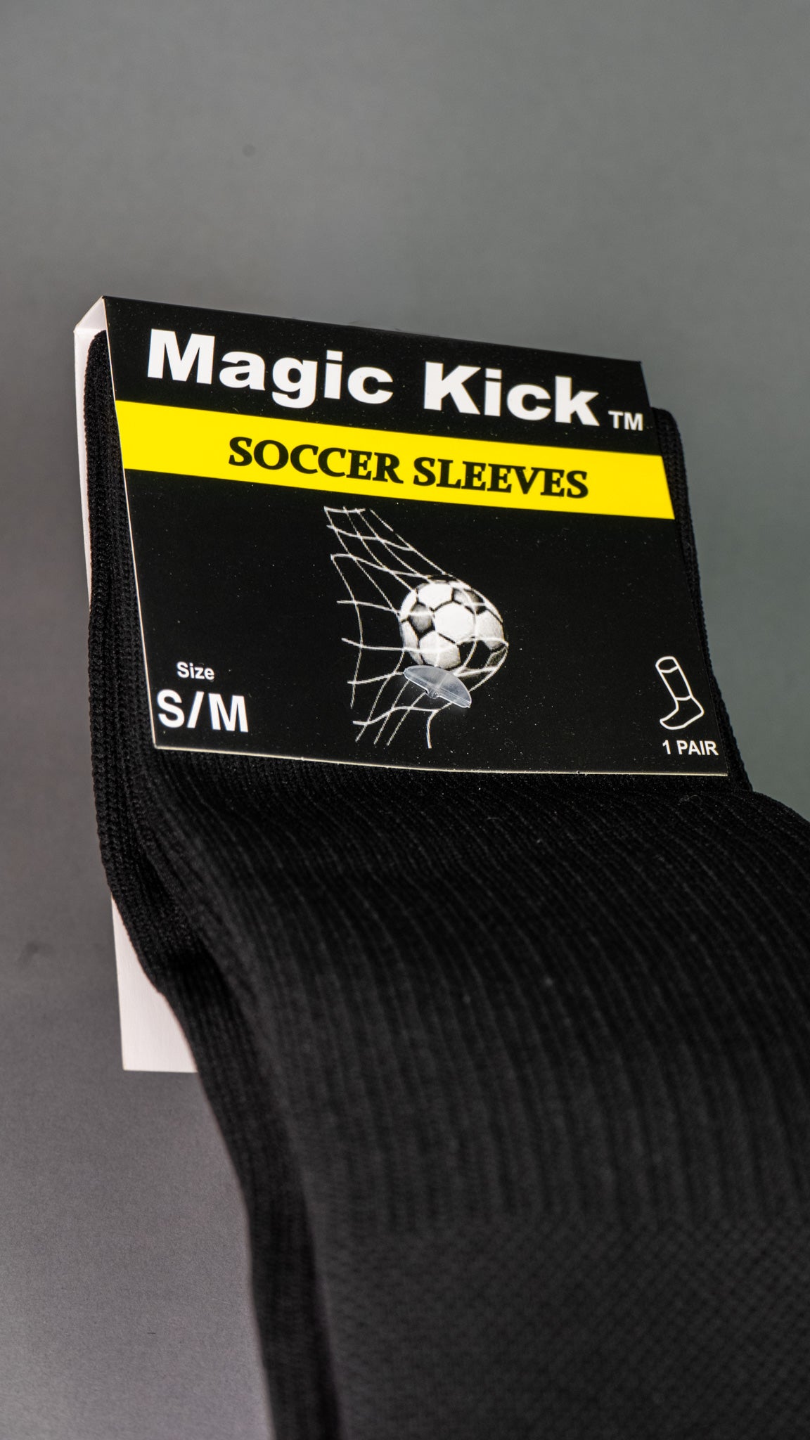 Black Soccer Sleeves -Magic Kick