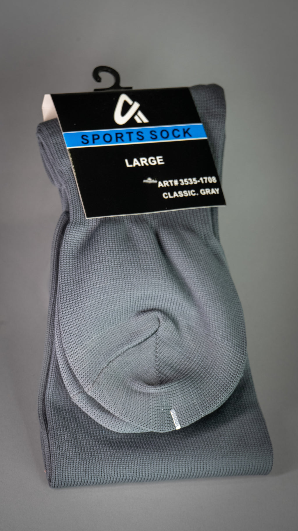 Gray Soccer Socks
