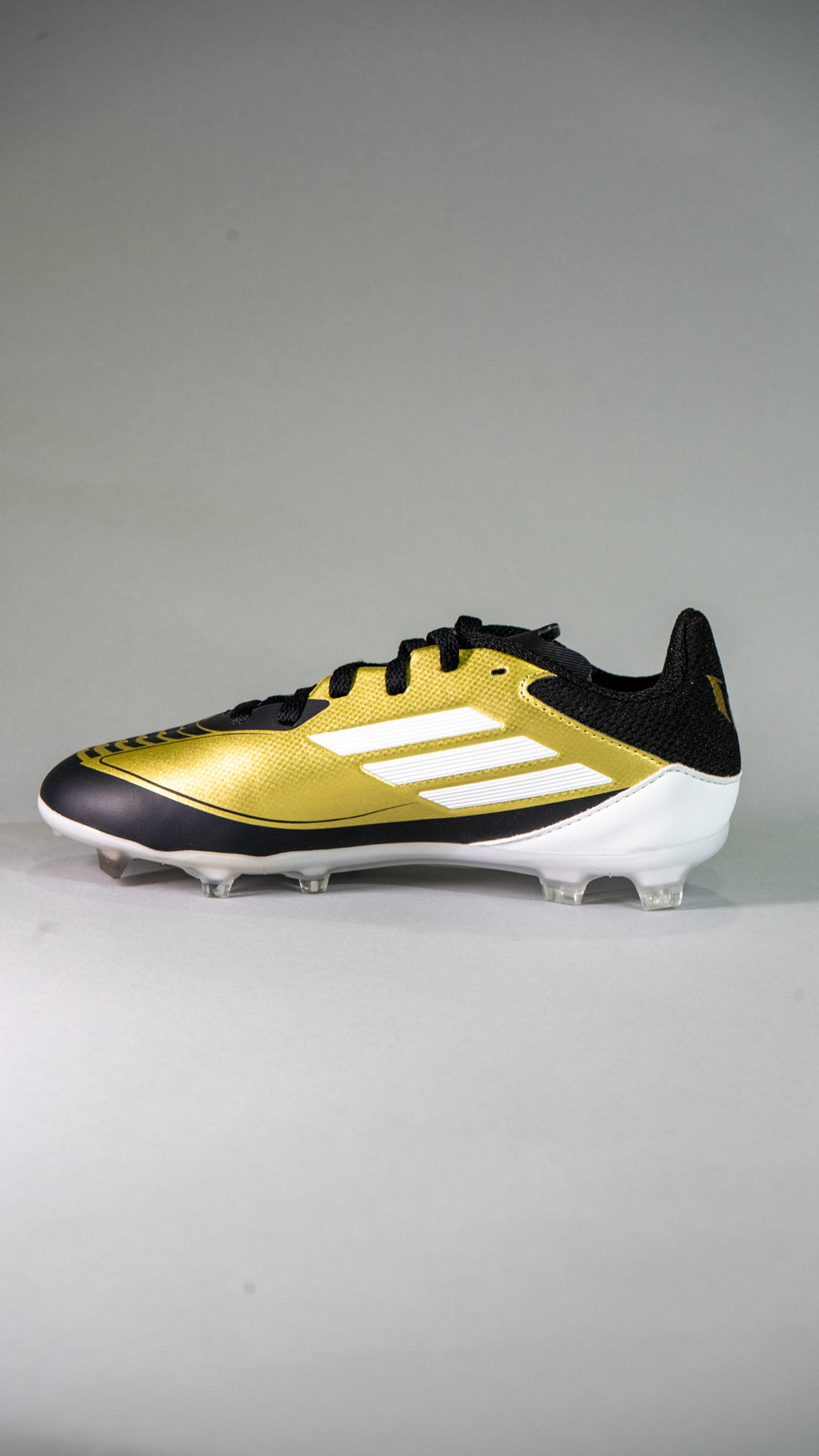adidas Kids F50 Messi Club FxG Gold/White/Black
