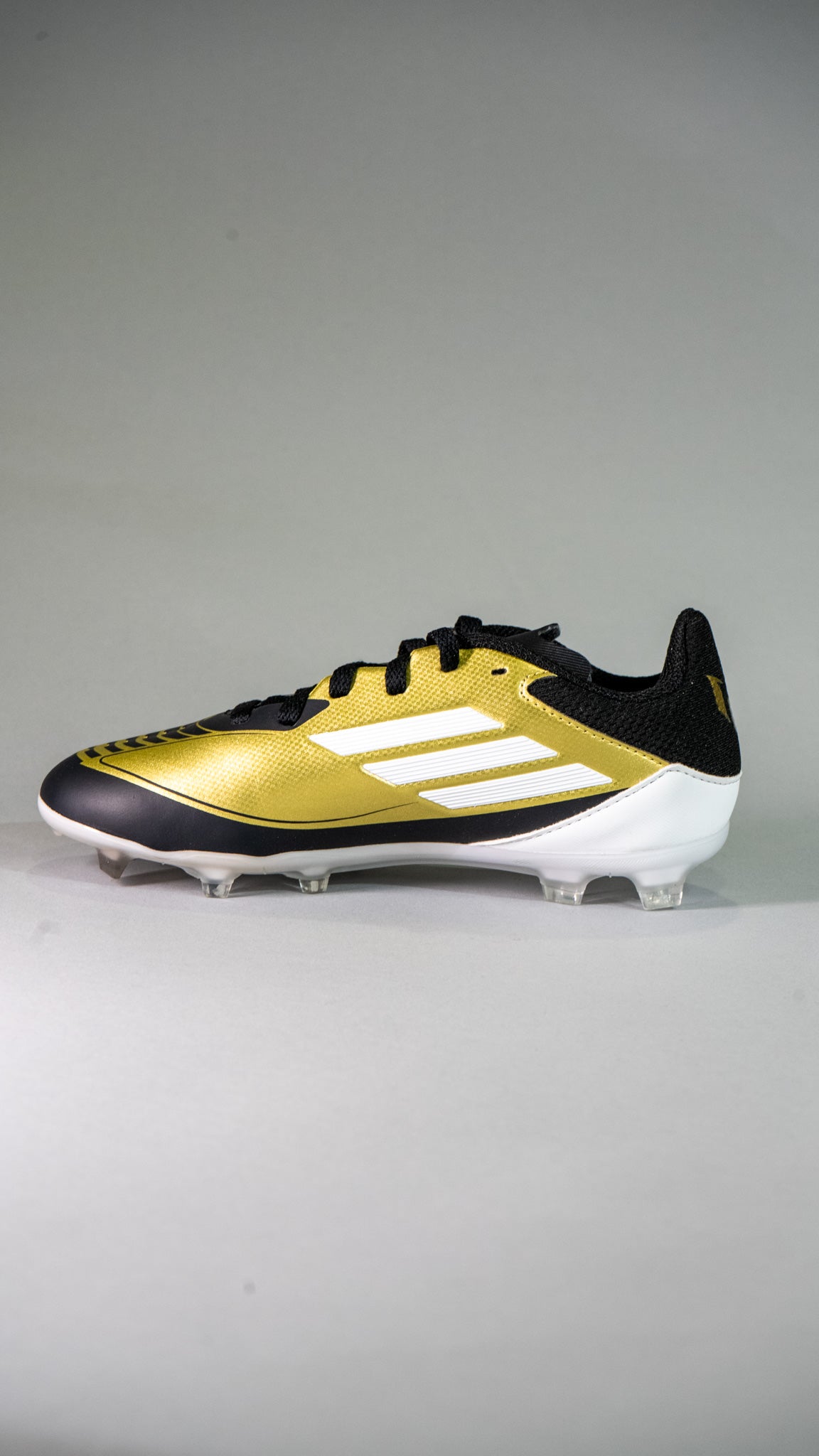 adidas Kids F50 Messi Club FxG Gold/White/Black
