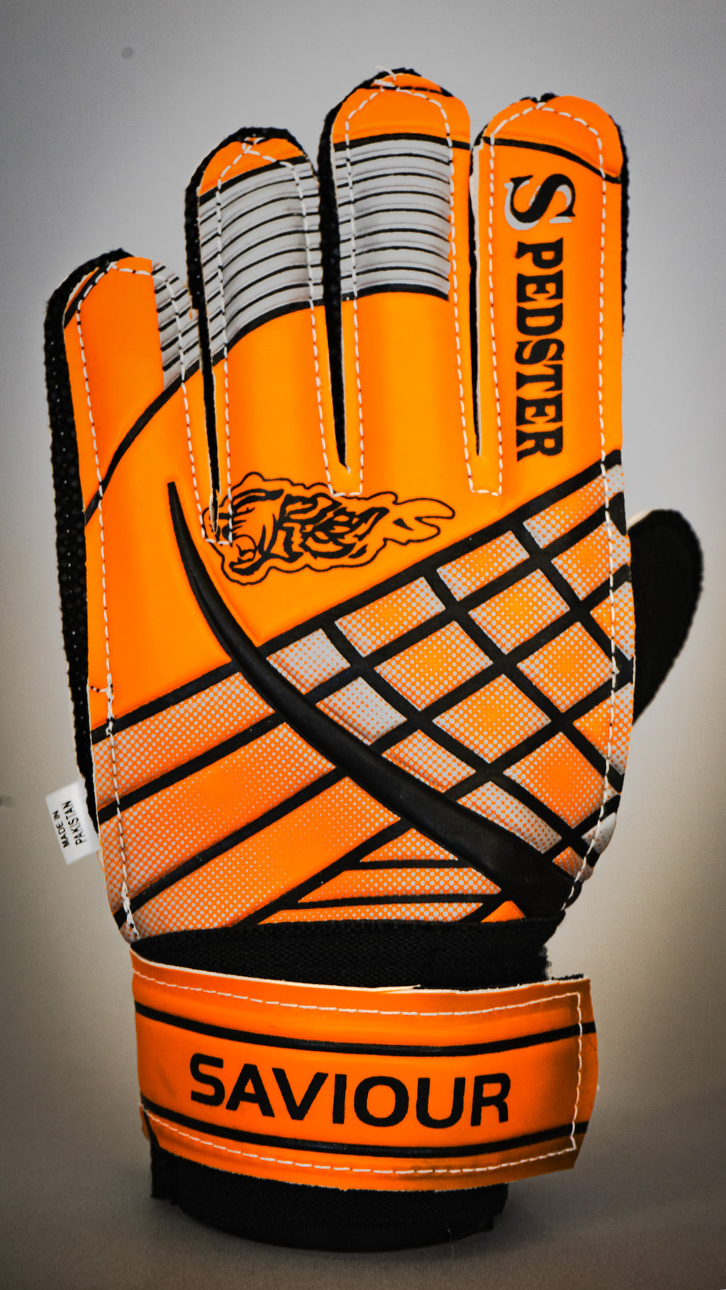 Guantes de portero Saviour naranjas para jóvenes