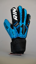 Guante de portero Rinat azul claro/negro Egotiko Vengador Prime Spines
