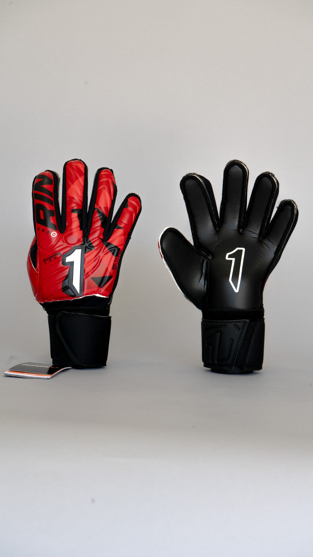 Guantes de portero juveniles Rinat Prime Spines Rojos