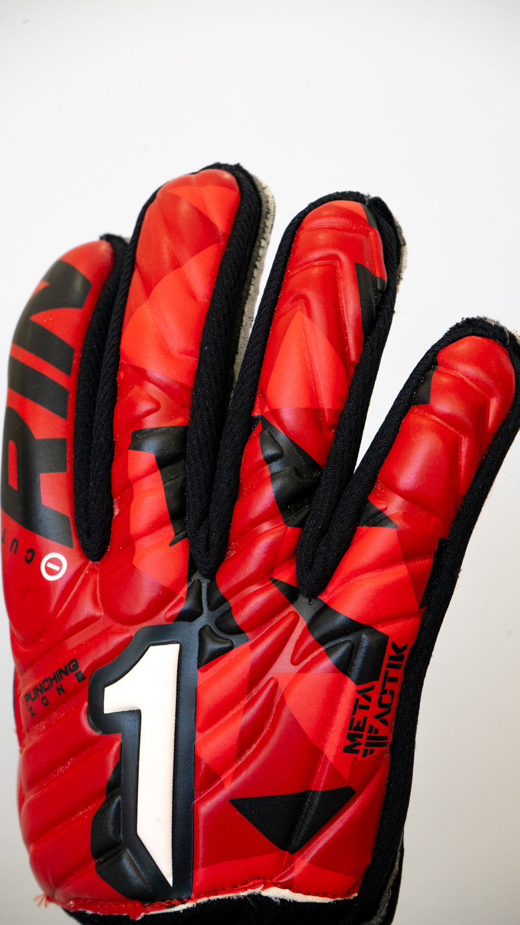 Guantes de portero juveniles Rinat Prime Spines Rojos