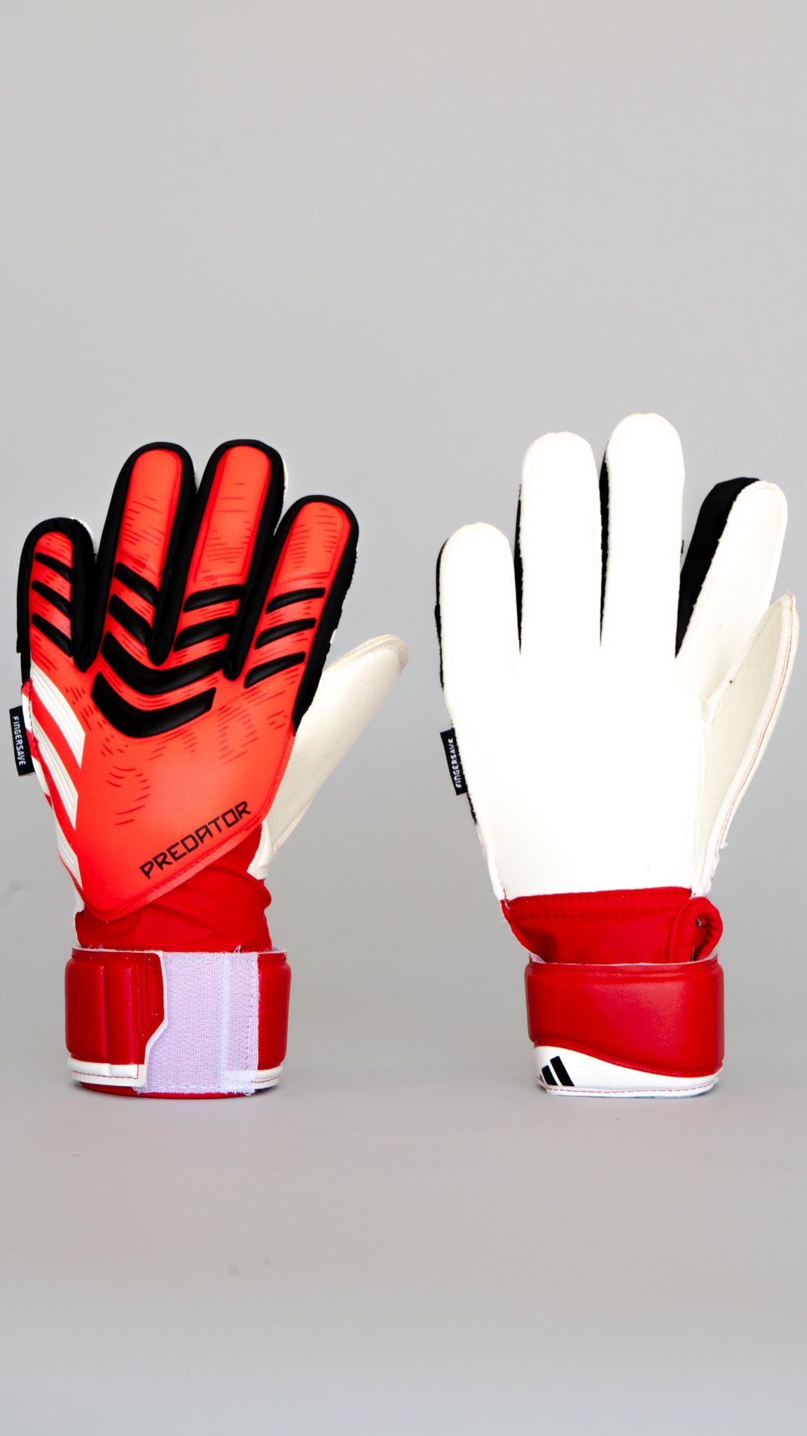 adidas Predator Goalkeeper Junior Training Gloves Black/Red/White