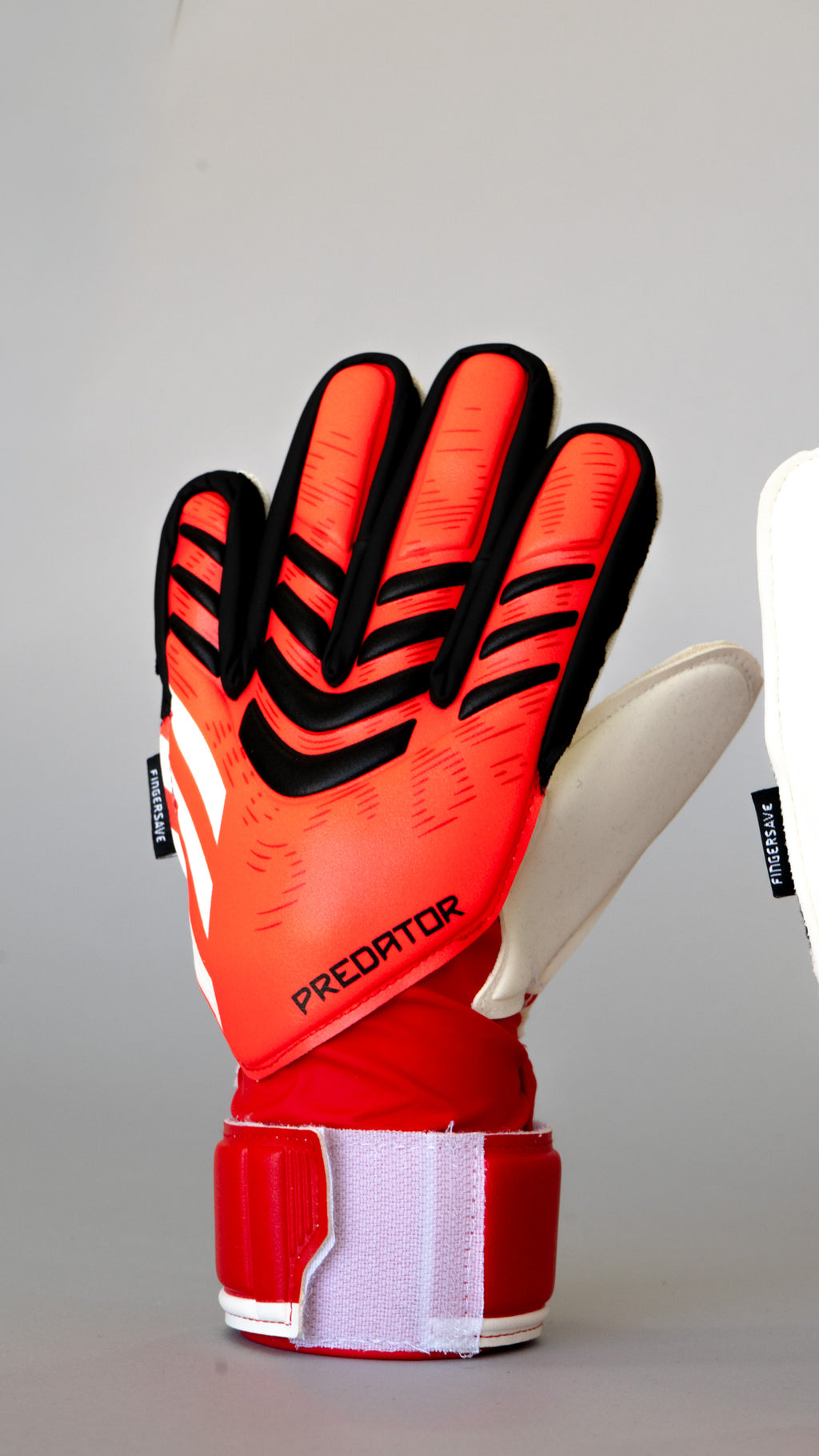 adidas Predator Goalkeeper Junior Training Gloves Black/Red/White