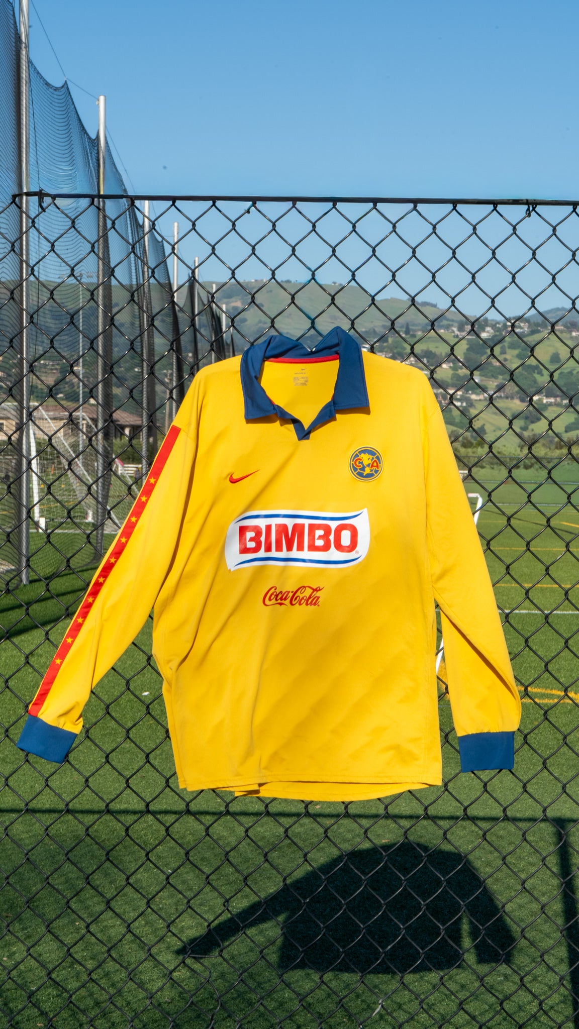 2006 Club America Long Sleeve Large Jersey