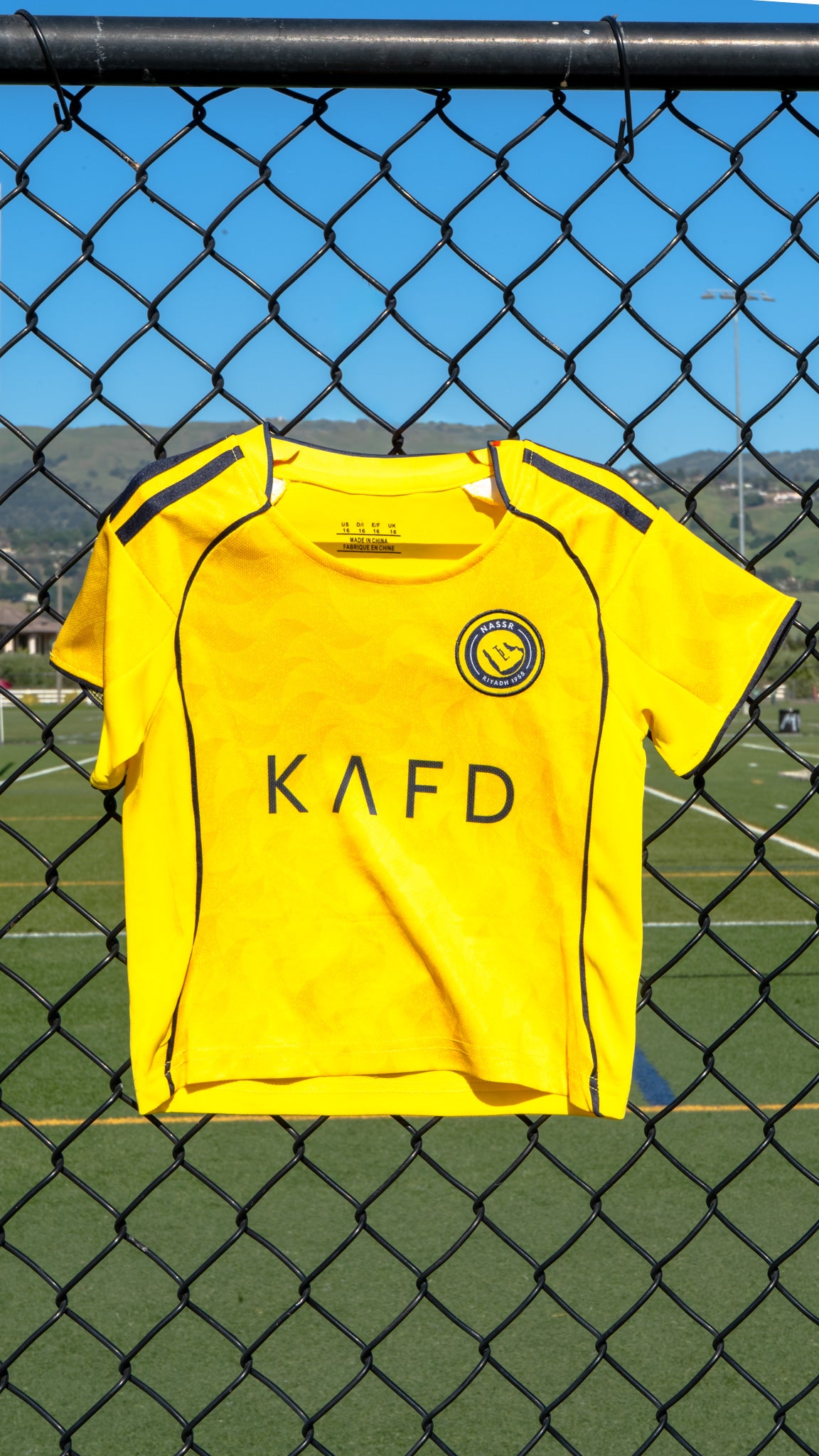 Cristiano Ronaldo Al Nassr FC 25-26 Home Soccer Jersey kids