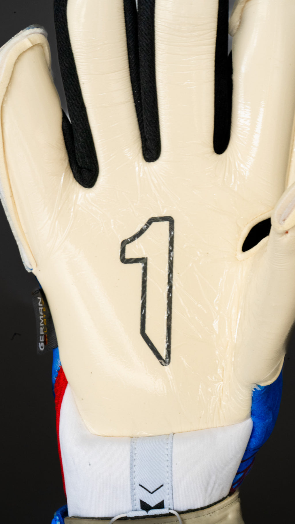 Guantes de Portero Rinat Egotiko Vengador Pro Azul y Rojo