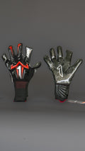 Rinat Aries X Turf Black Red And Black Goalkeeper Gloves