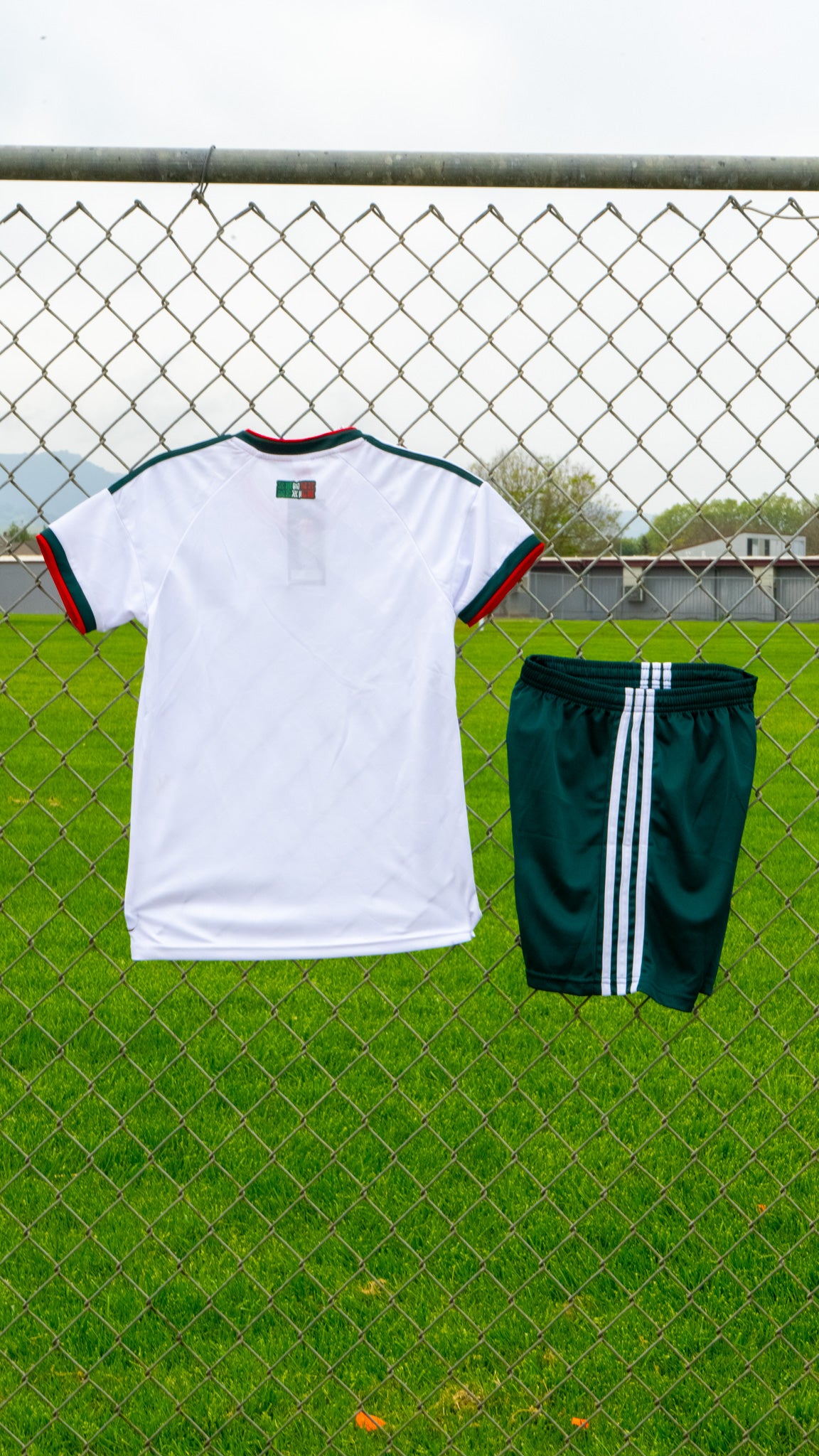 Mexico Soccer Kit Away For Kids 2026