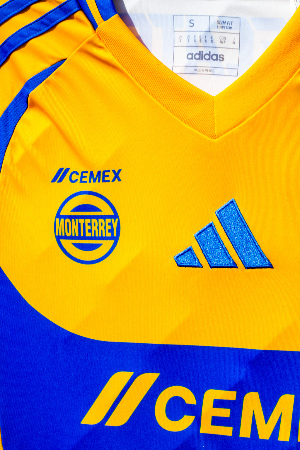 adidas Tigres UANL 24/25 Home Jersey (Team College Gold)