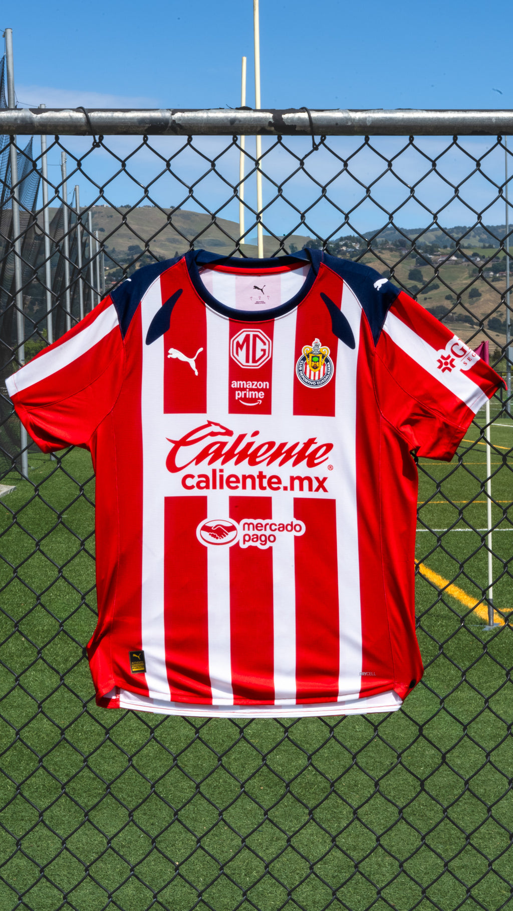 PUMA Adult Chivas Guadalajara 2025 Red Home Replica Jersey 