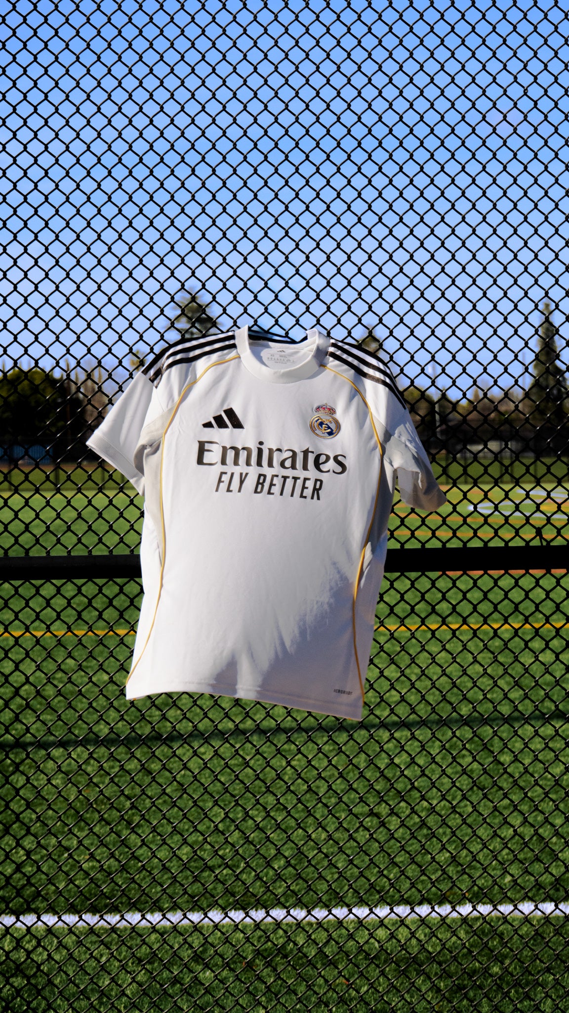 Adidas Real Madrid Emirates Fly Better Home jersey