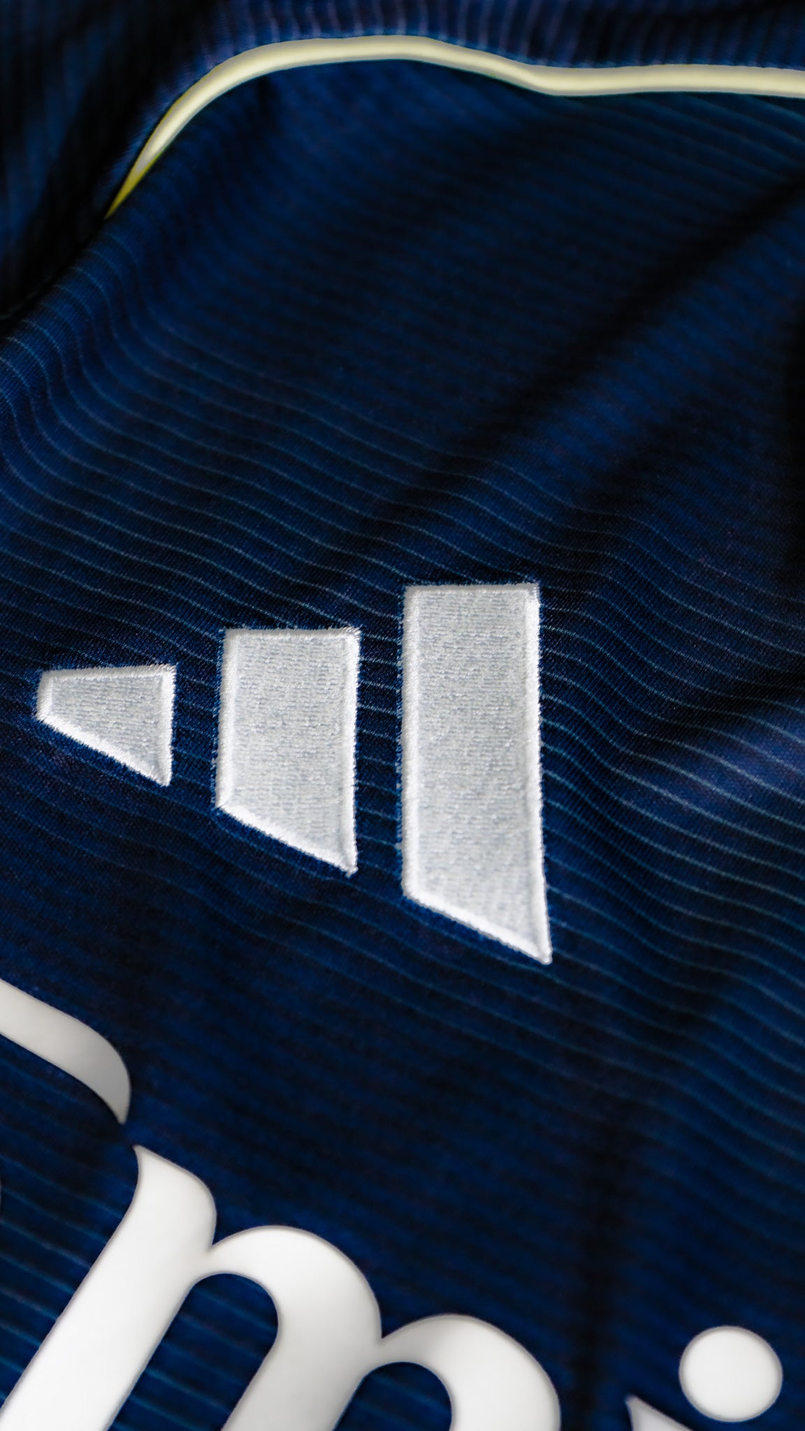 adidas Real Madrid 25/26 Long Sleeve Away Jersey Navy